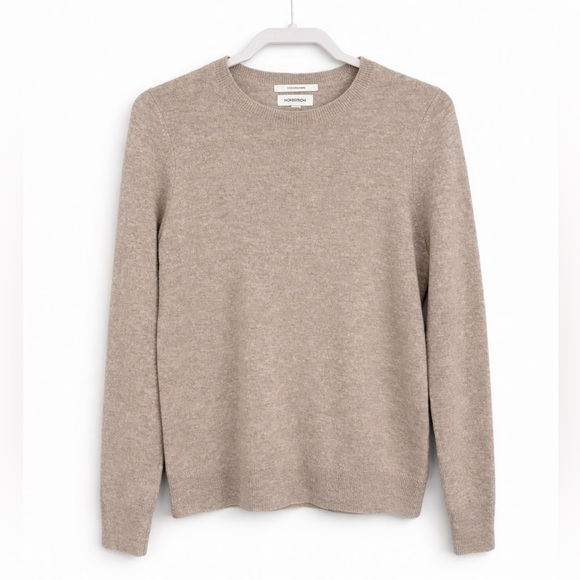 Nordstrom Sweaters - Nordstrom 100% Cashmere Crewneck Sweater | Beige | Size Small | Luxe Essential